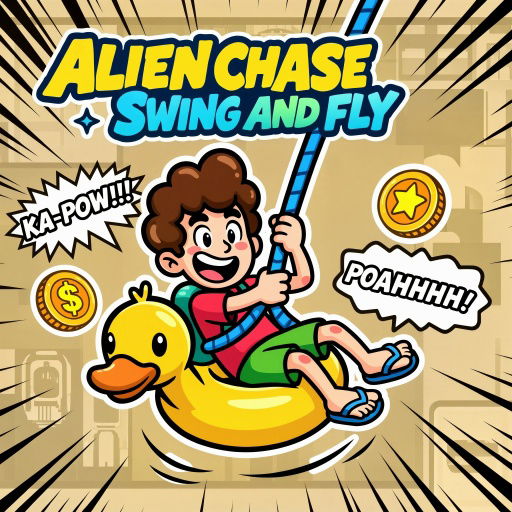 Alien Chase - Swing and Fly